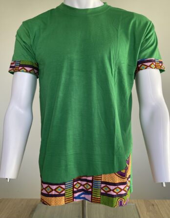 Tee-shirt vert design 7 Taille M