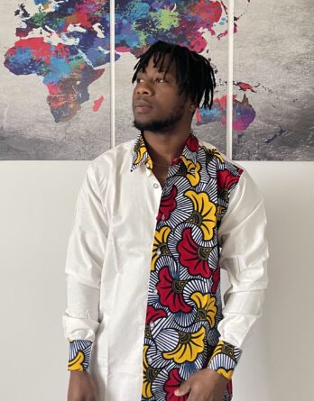 Chemise personnalisée fleurs de mariage