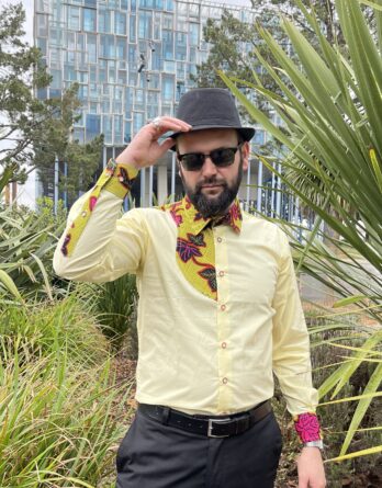 Chemise personnalisée recto-wave