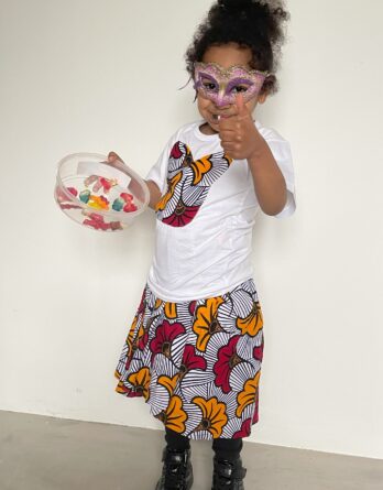 Personnalisation ensemble Wax fille